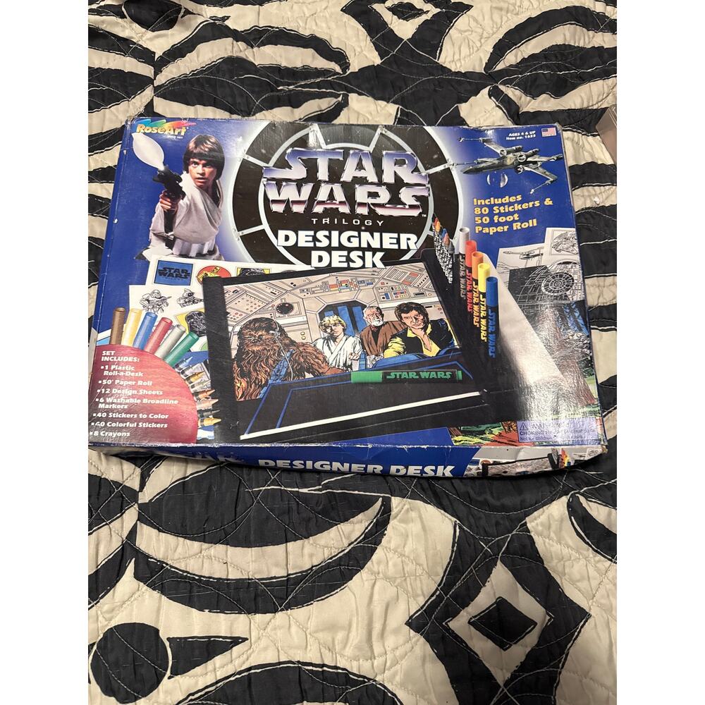 Vintage 1996 Star Wars trilogy designer Desk￼